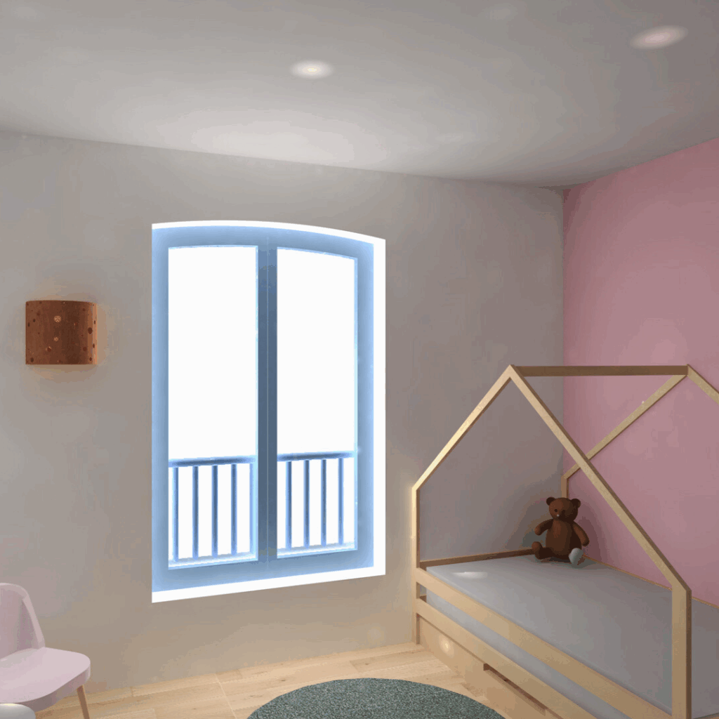Image de synthèse du projet d'extension de maison à Lunel